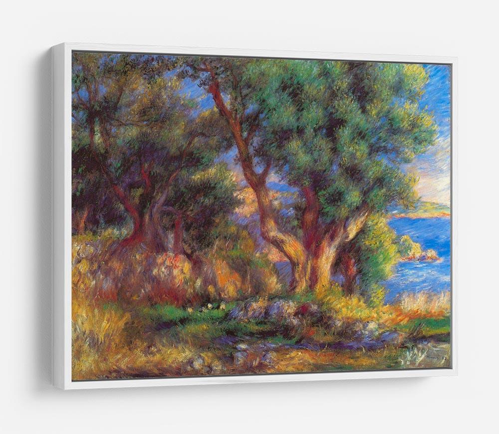Landscape in Menton by Renoir HD Metal Print