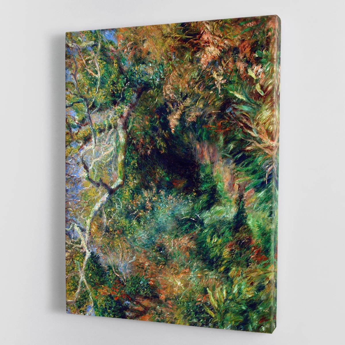 Landscape in southern France by Renoir Canvas Print or Poster