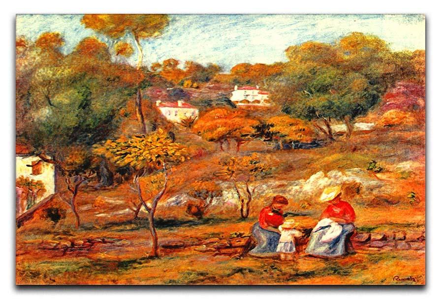 Landscape with Cagnes by Renoir Canvas Print or Poster  - Canvas Art Rocks - 1