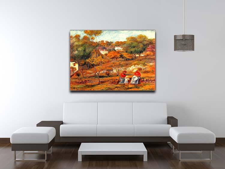Landscape with Cagnes by Renoir Canvas Print or Poster - Canvas Art Rocks - 4