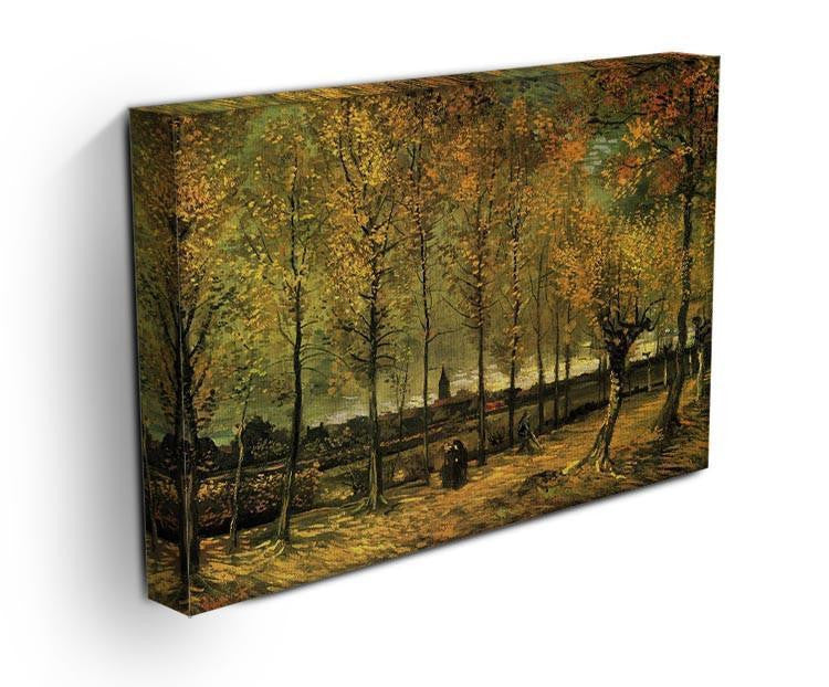Lane with Poplars by Van Gogh Canvas Print & Poster - Canvas Art Rocks - 3