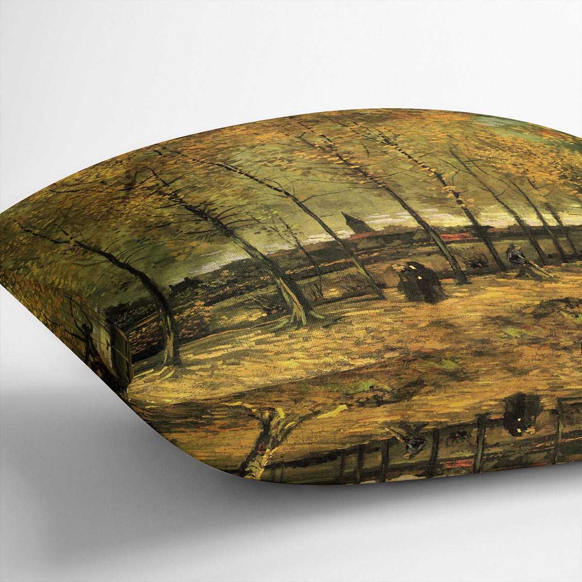 Lane with Poplars by Van Gogh Cushion