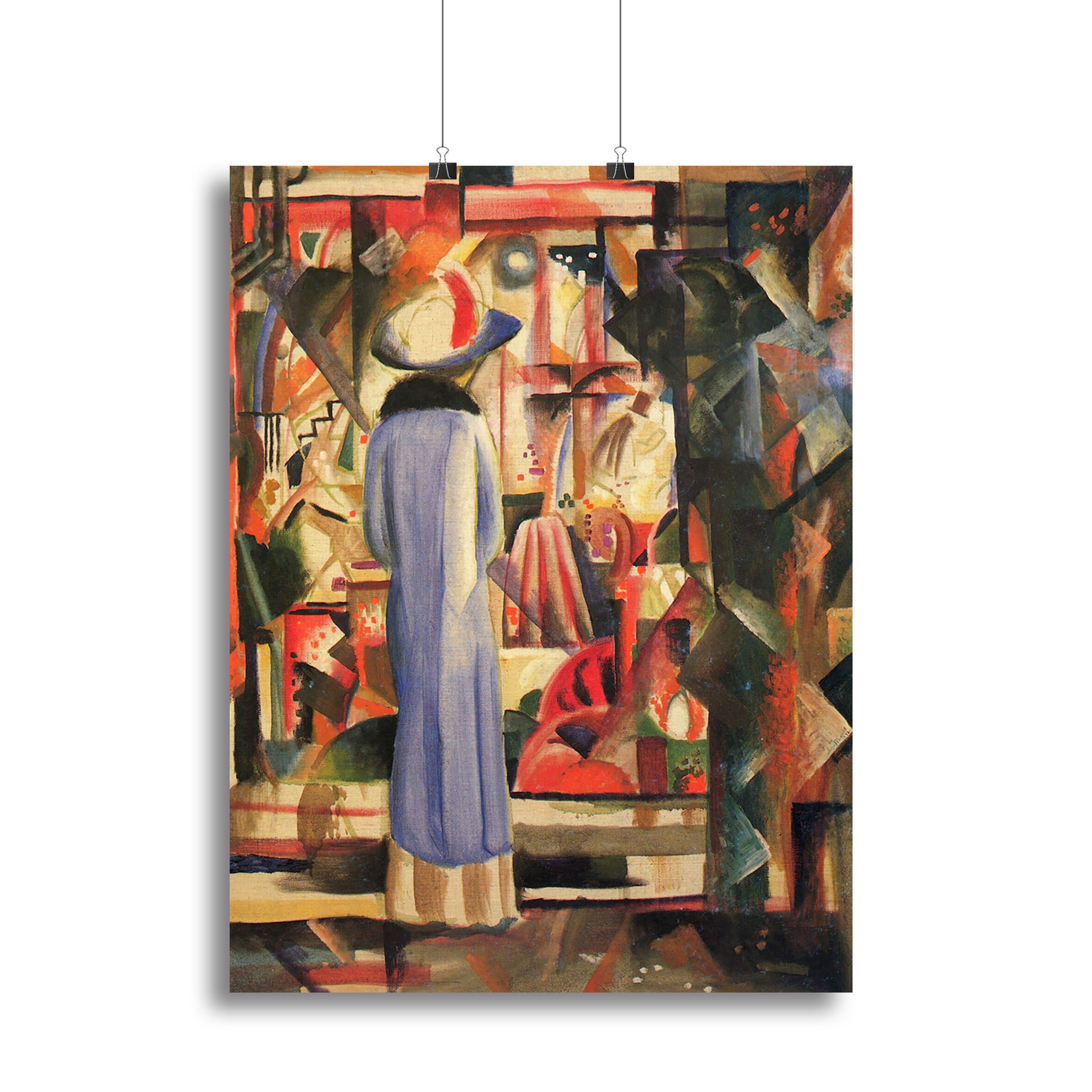 Large bright showcase by Macke Canvas Print or Poster - Canvas Art Rocks - 2