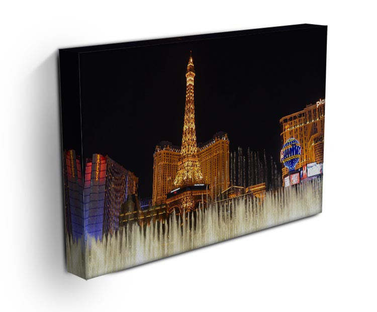 Las Vegas Paris Statue Print - Canvas Art Rocks - 3