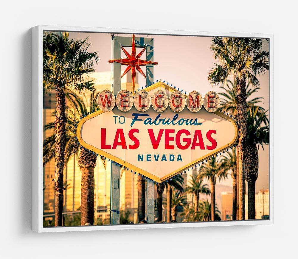 Las Vegas Welcomes You HD Metal Print