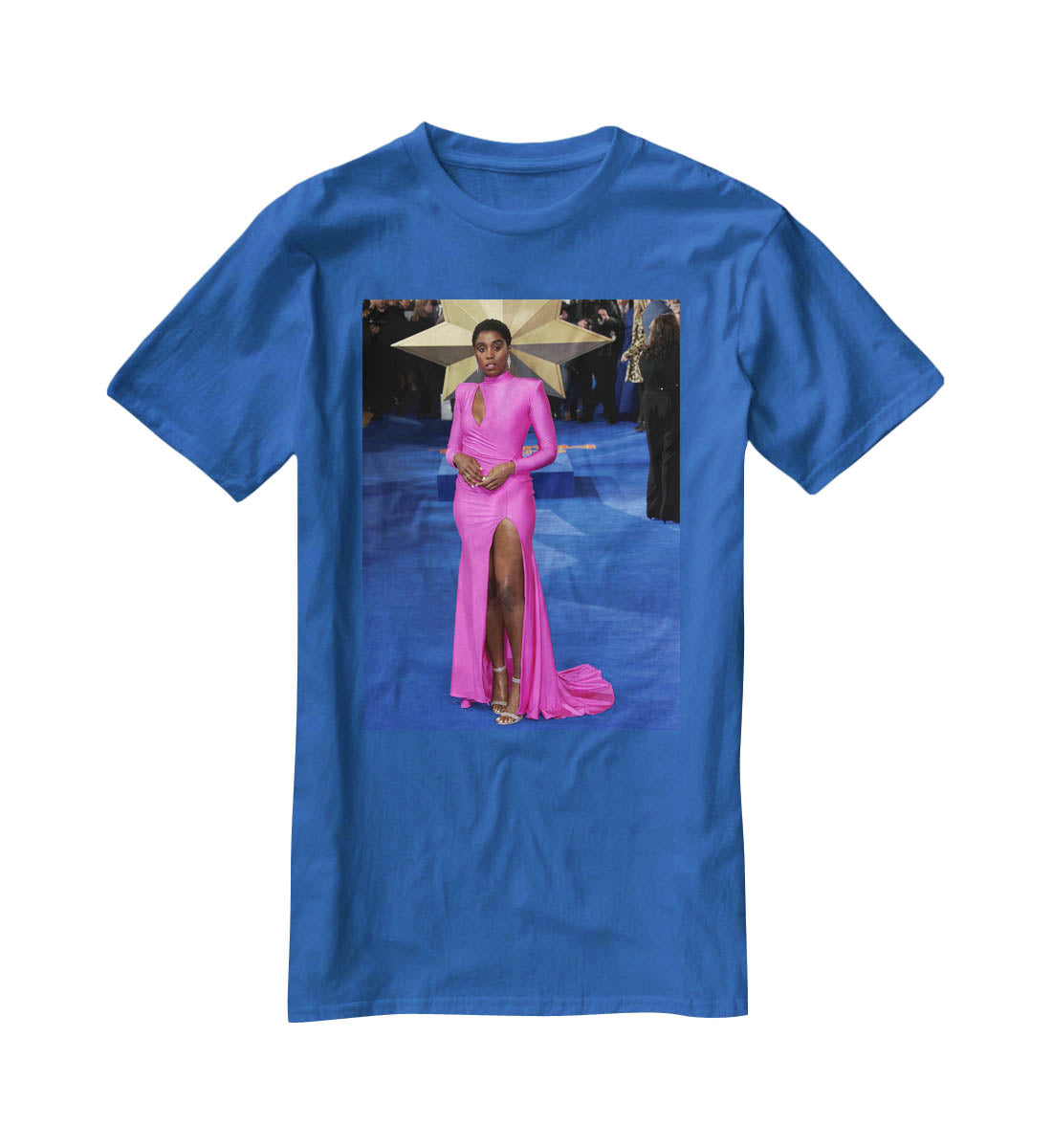 Lashana Lynch T-Shirt - Canvas Art Rocks - 2