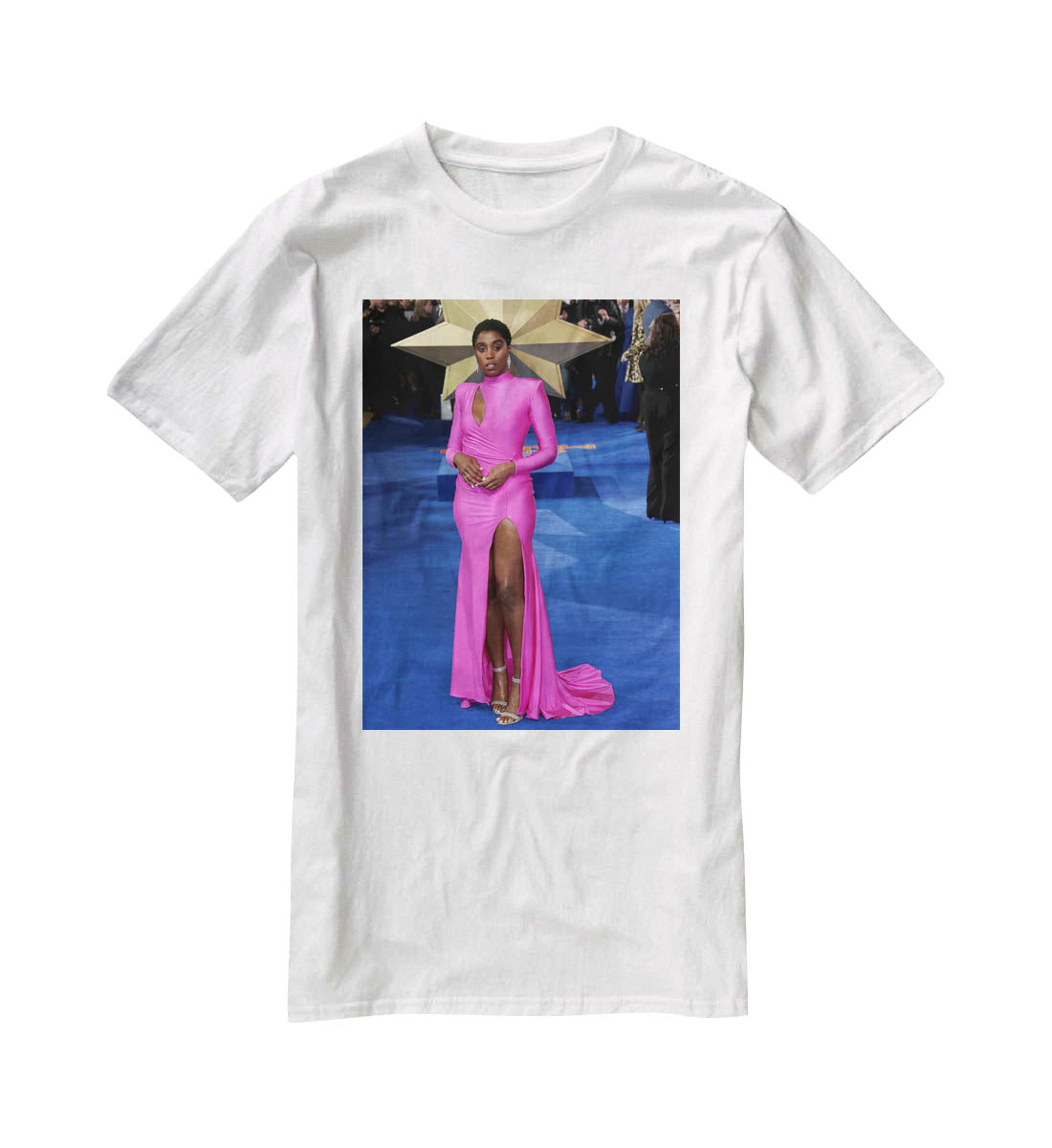 Lashana Lynch T-Shirt - Canvas Art Rocks - 5