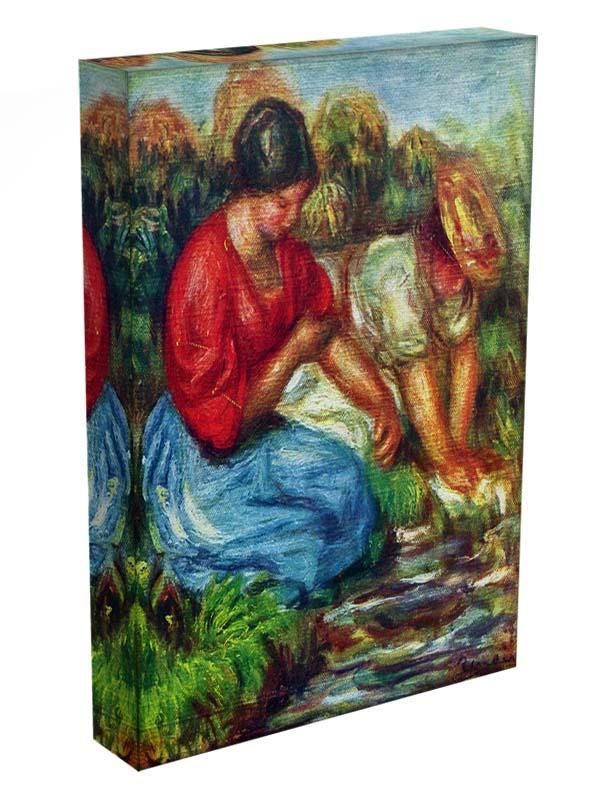 Laundresses 1 by Renoir Canvas Print or Poster - Canvas Art Rocks - 3