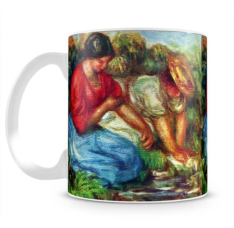 Laundresses 1 by Renoir Mug - Canvas Art Rocks - 2