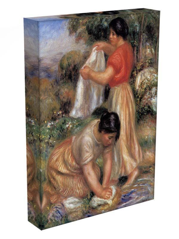 Laundresses 2 by Renoir Canvas Print or Poster - Canvas Art Rocks - 3