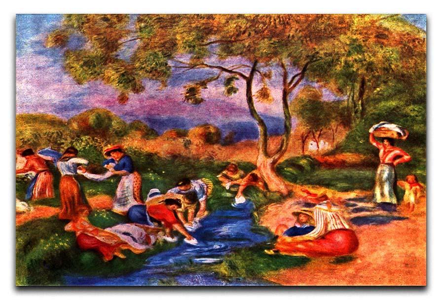 Laundresses by Renoir Canvas Print or Poster  - Canvas Art Rocks - 1