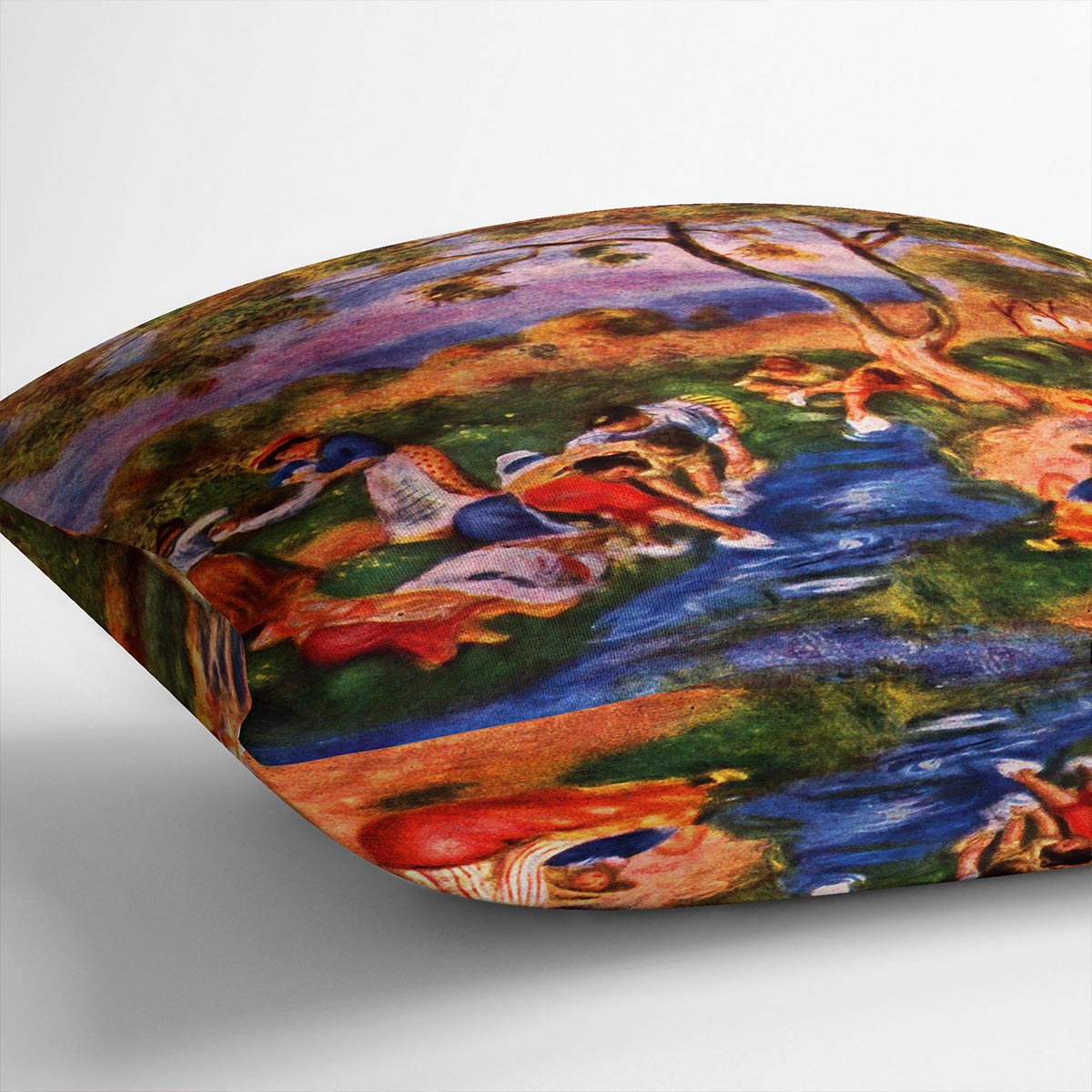 Laundresses by Renoir Cushion