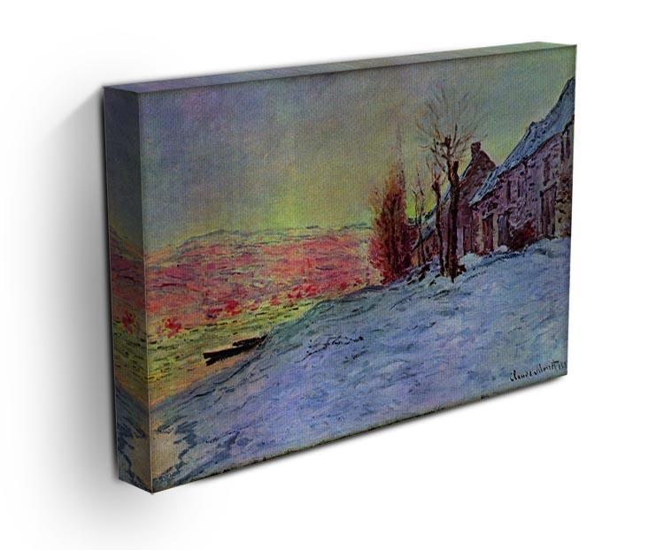 Lava Court sunshine and snow by Monet Canvas Print & Poster - Canvas Art Rocks - 3