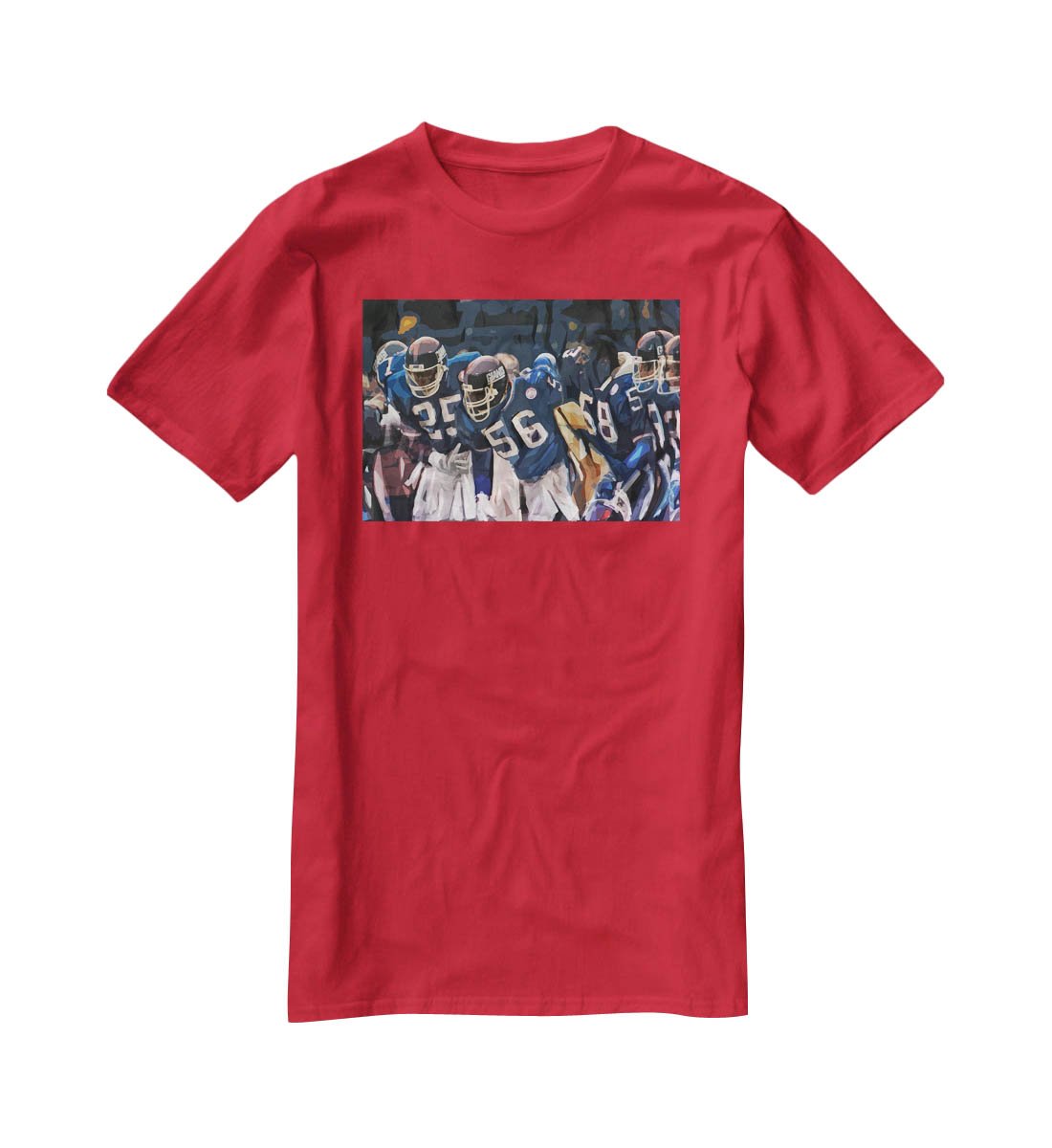 Lawrence Taylor New York Giants T-Shirt - Canvas Art Rocks - 4