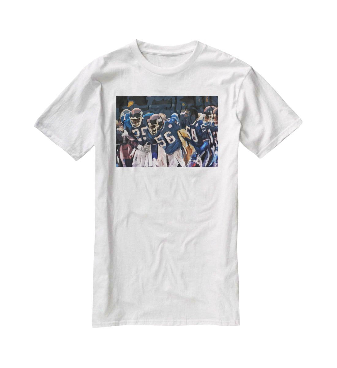 Lawrence Taylor New York Giants T-Shirt - Canvas Art Rocks - 5