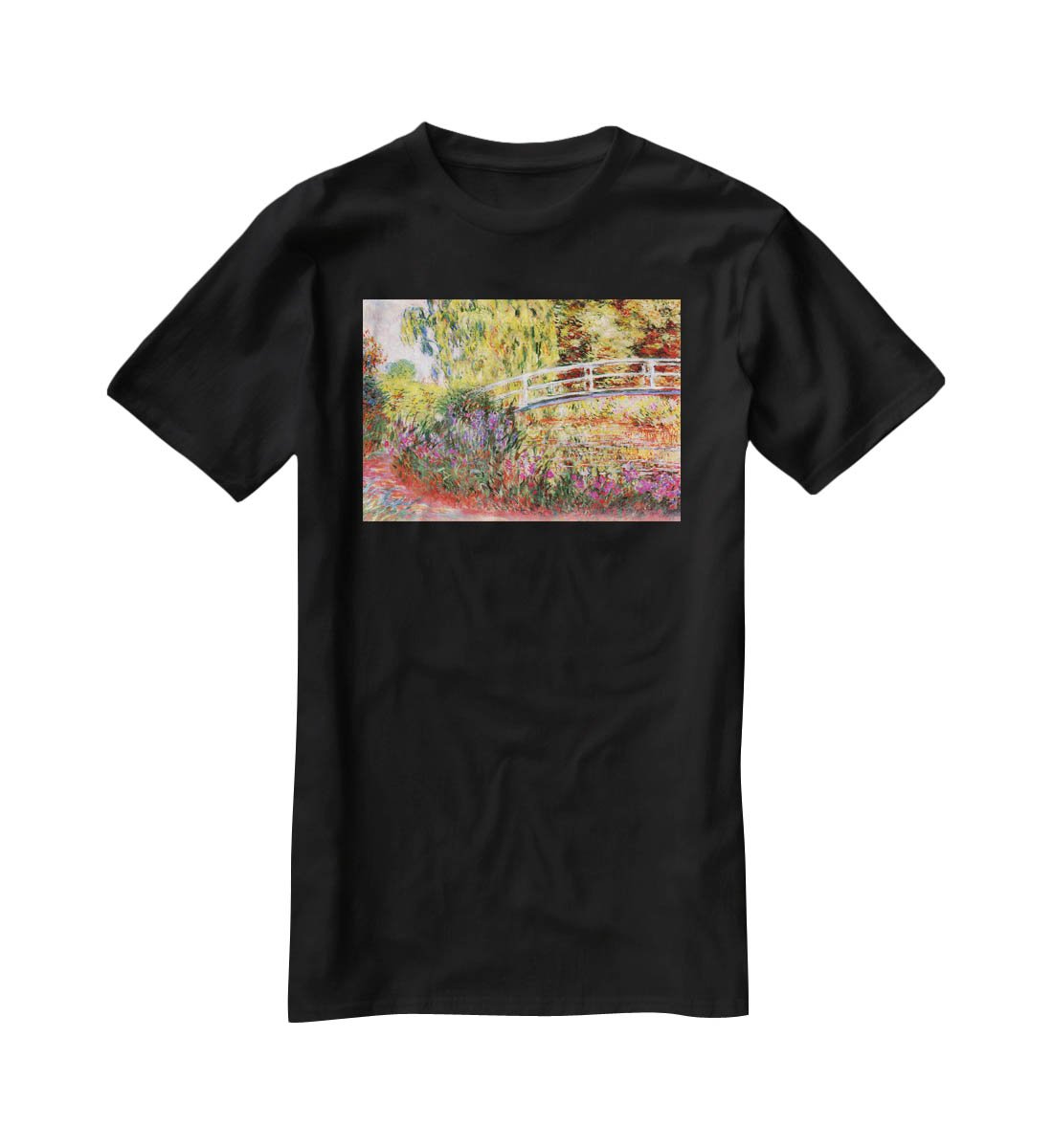 Le Bassin aux Nympheas by Monet T-Shirt - Canvas Art Rocks - 1