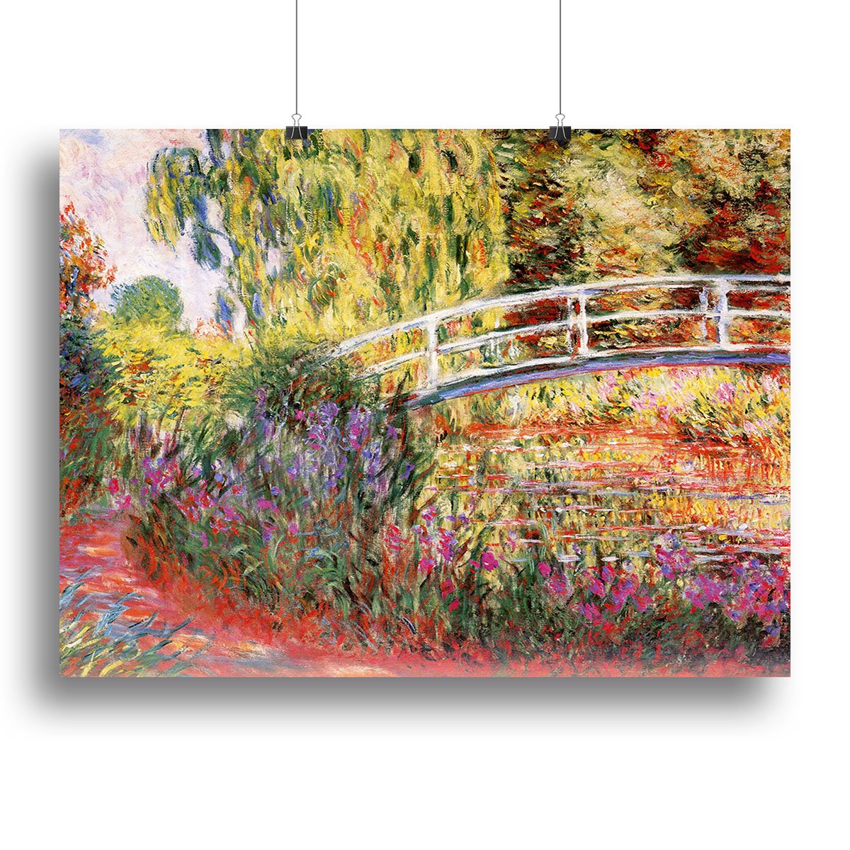 Le Bassin aux Nympheas by Monet Canvas Print or Poster
