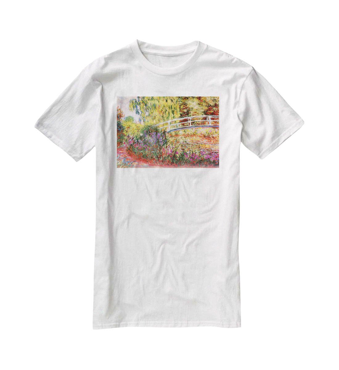 Le Bassin aux Nympheas by Monet T-Shirt - Canvas Art Rocks - 5
