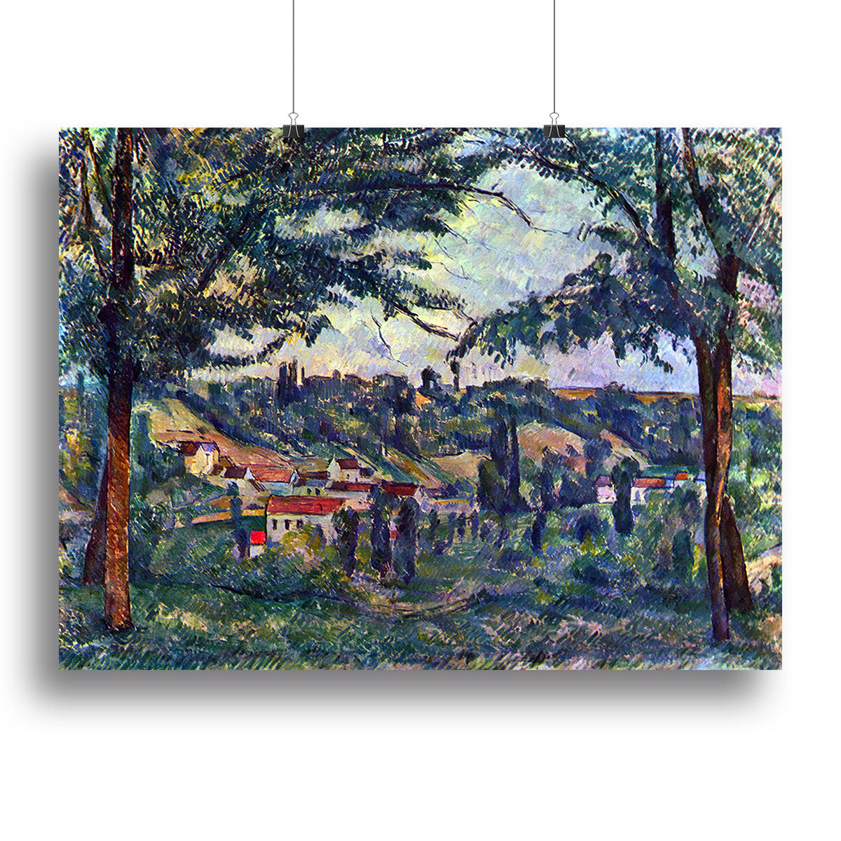 Le Chateau Noir by Cezanne Canvas Print or Poster - Canvas Art Rocks - 2