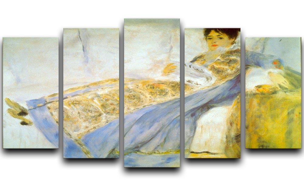 Le Figaro by Renoir 5 Split Panel Canvas  - Canvas Art Rocks - 1