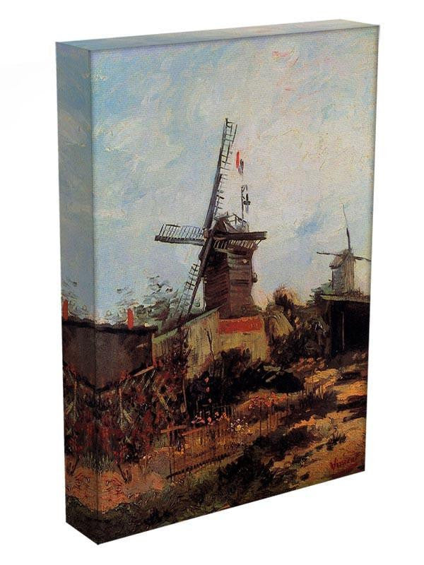 Le Moulin de Blute-Fin by Van Gogh Canvas Print & Poster - Canvas Art Rocks - 3