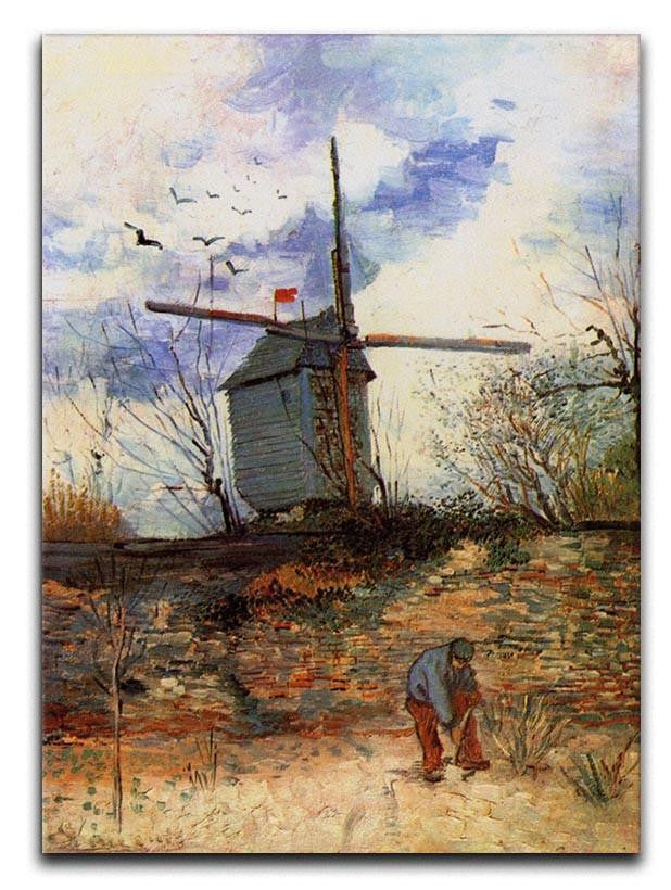 Le Moulin de la Galette 2 by Van Gogh Canvas Print & Poster  - Canvas Art Rocks - 1