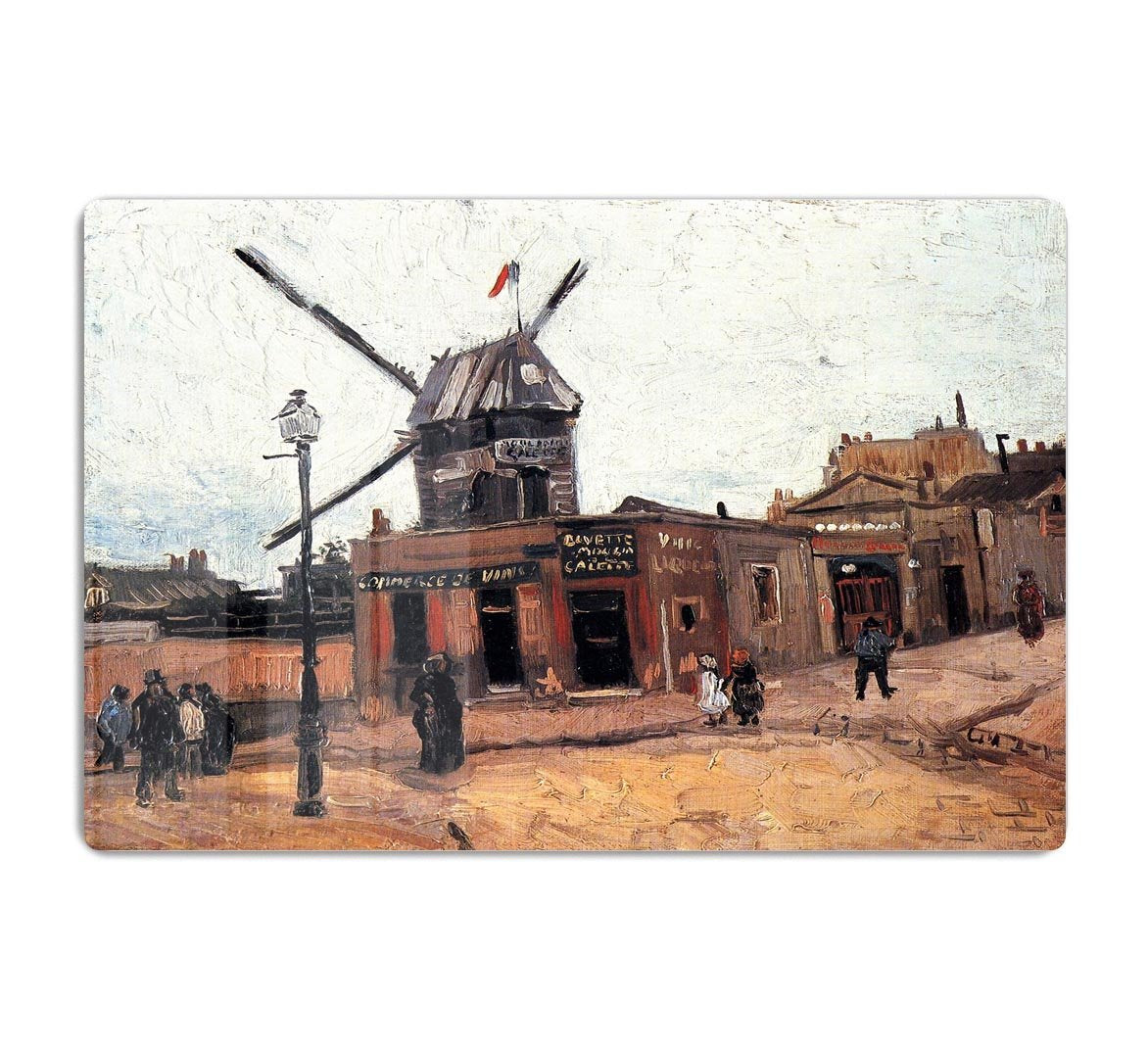 Le Moulin de la Galette 3 by Van Gogh HD Metal Print