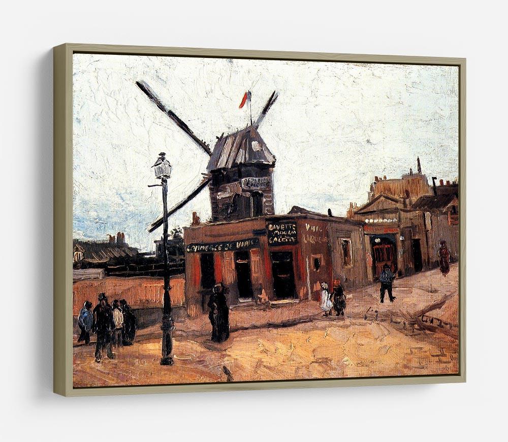 Le Moulin de la Galette 3 by Van Gogh HD Metal Print