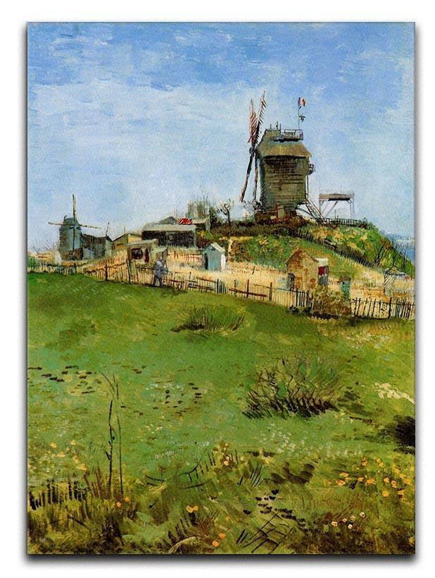 Le Moulin de la Galette 4 by Van Gogh Canvas Print & Poster  - Canvas Art Rocks - 1