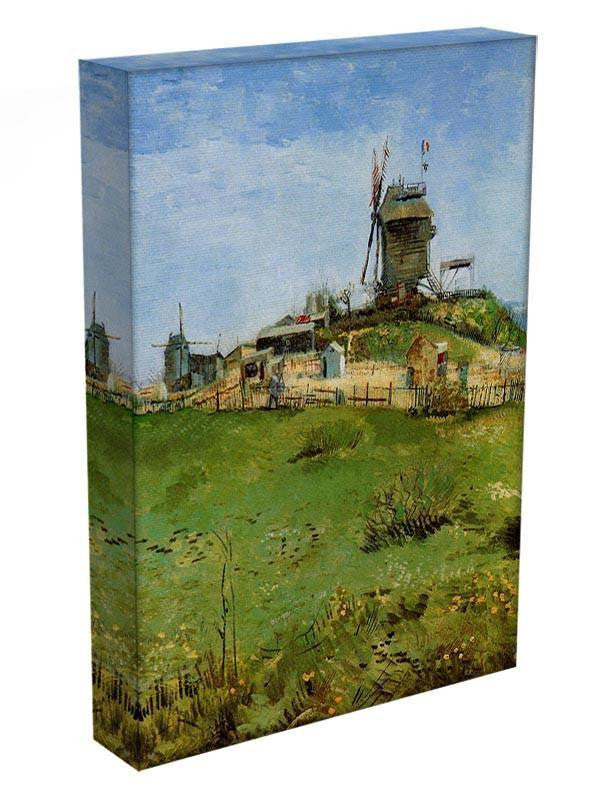 Le Moulin de la Galette 4 by Van Gogh Canvas Print & Poster - Canvas Art Rocks - 3
