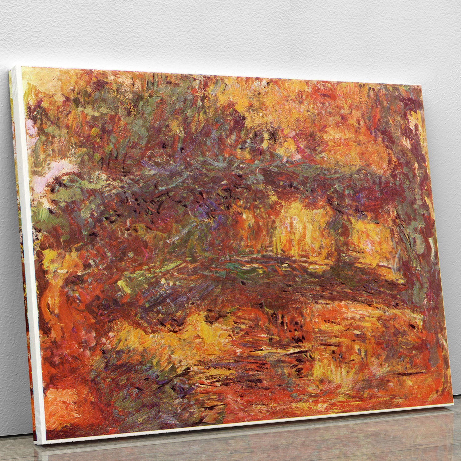 Le Pont Japonais 1922 by Monet Canvas Print or Poster - Canvas Art Rocks - 1