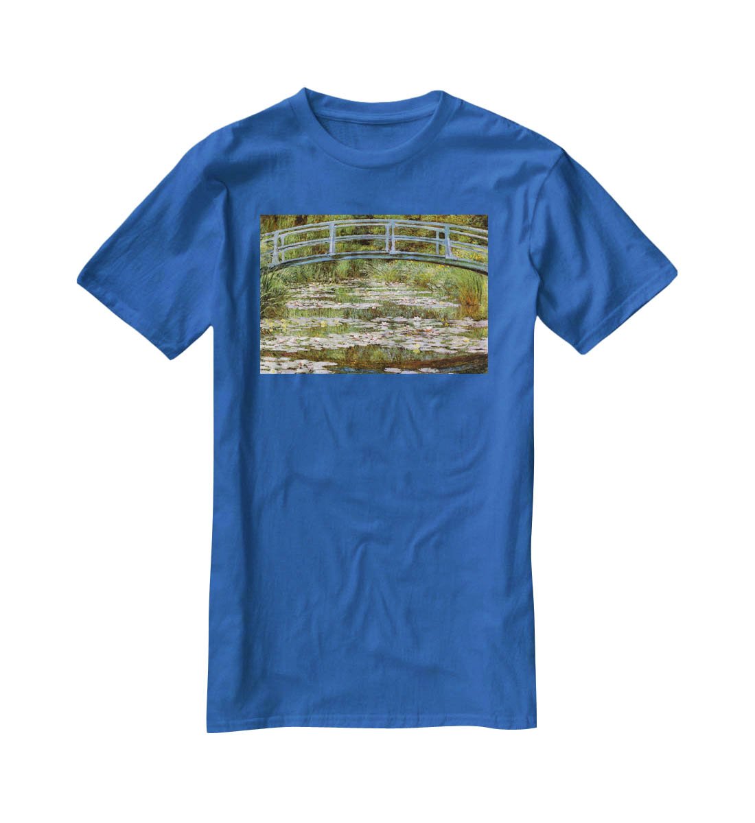 Le Pont Japonais by Monet T-Shirt - Canvas Art Rocks - 2