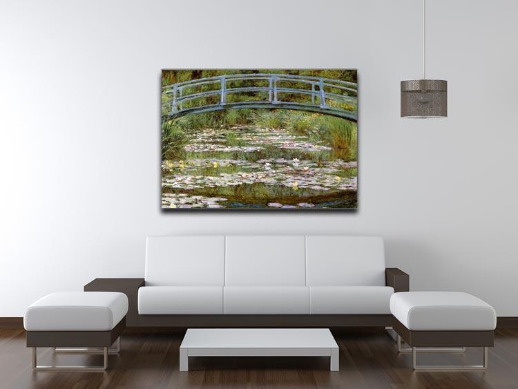 Le Pont Japonais by Monet Canvas Print & Poster - Canvas Art Rocks - 4