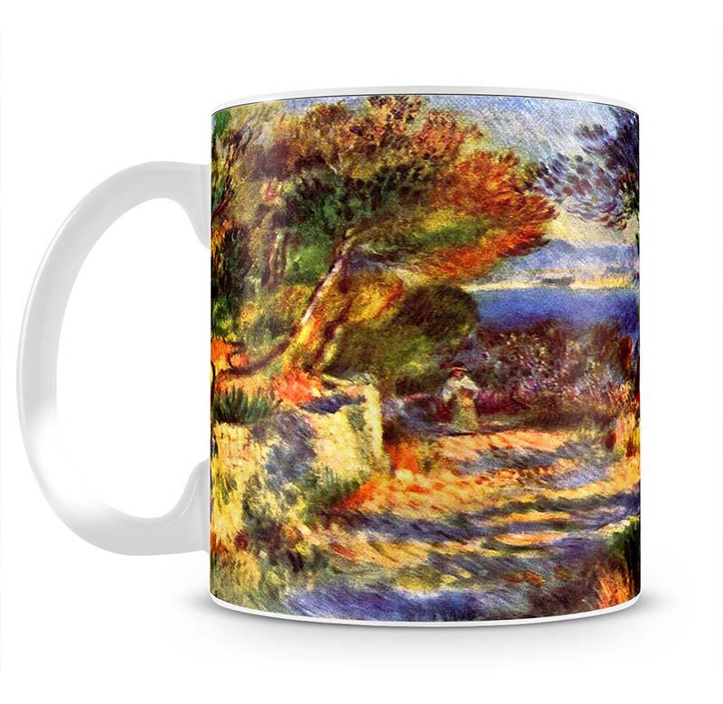 Le Staque by Renoir Mug - Canvas Art Rocks - 2