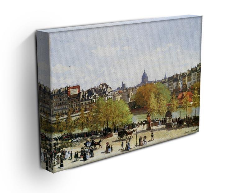 Le quai du Louvre by Monet Canvas Print & Poster - Canvas Art Rocks - 3