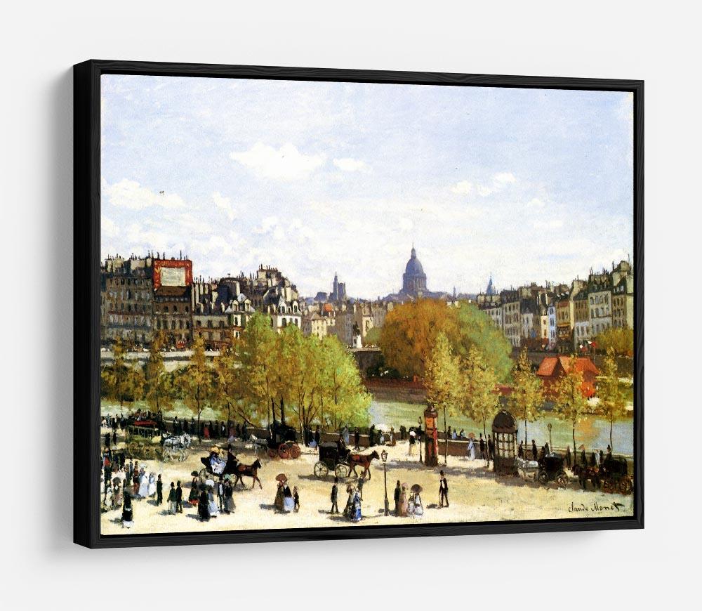 Le quai du Louvre by Monet HD Metal Print