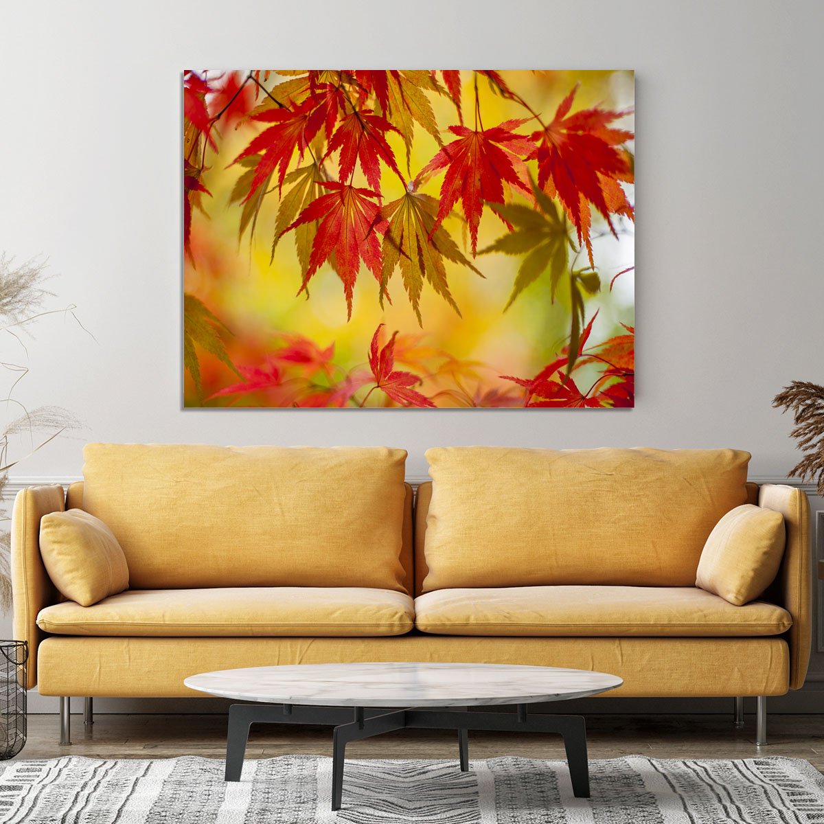 Leaf Patterns Canvas Print or Poster