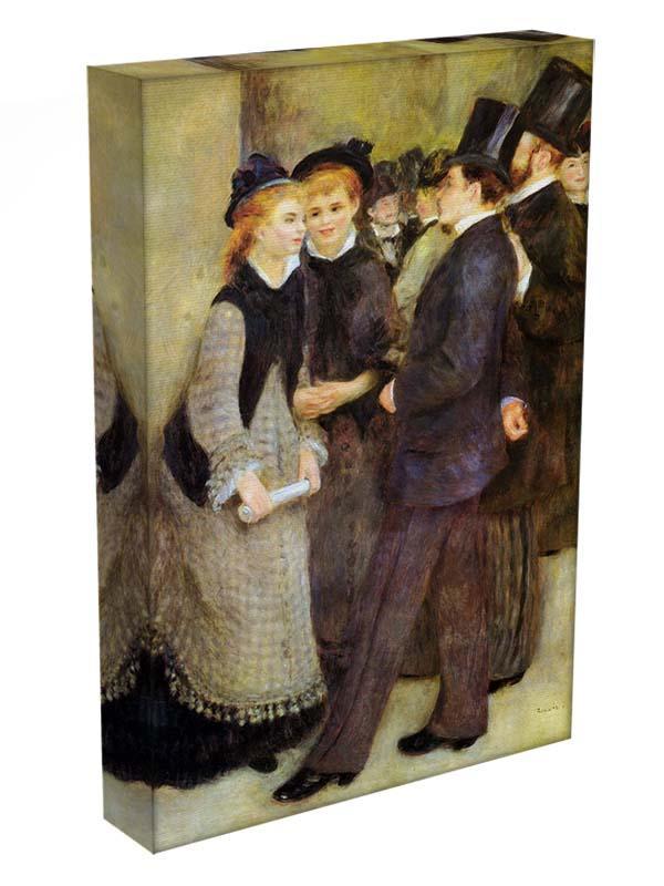 Leaving The Conservatoire by Renoir Canvas Print or Poster - Canvas Art Rocks - 3