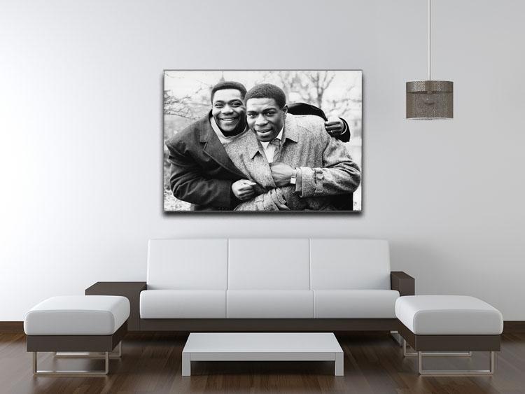 Lenny Henry and Frank Bruno Canvas Print or Poster - Canvas Art Rocks - 4
