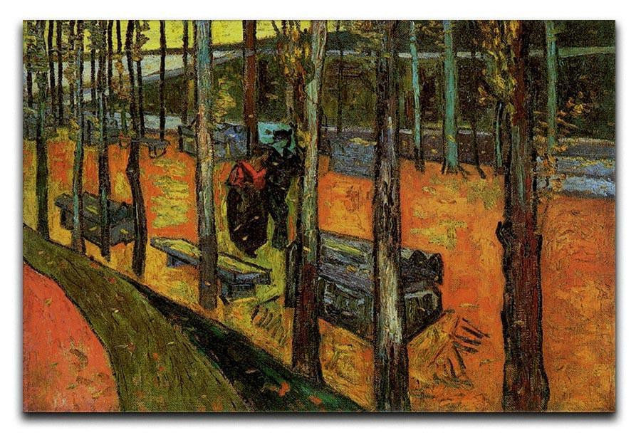 Les Alyscamps 2 by Van Gogh Canvas Print & Poster  - Canvas Art Rocks - 1
