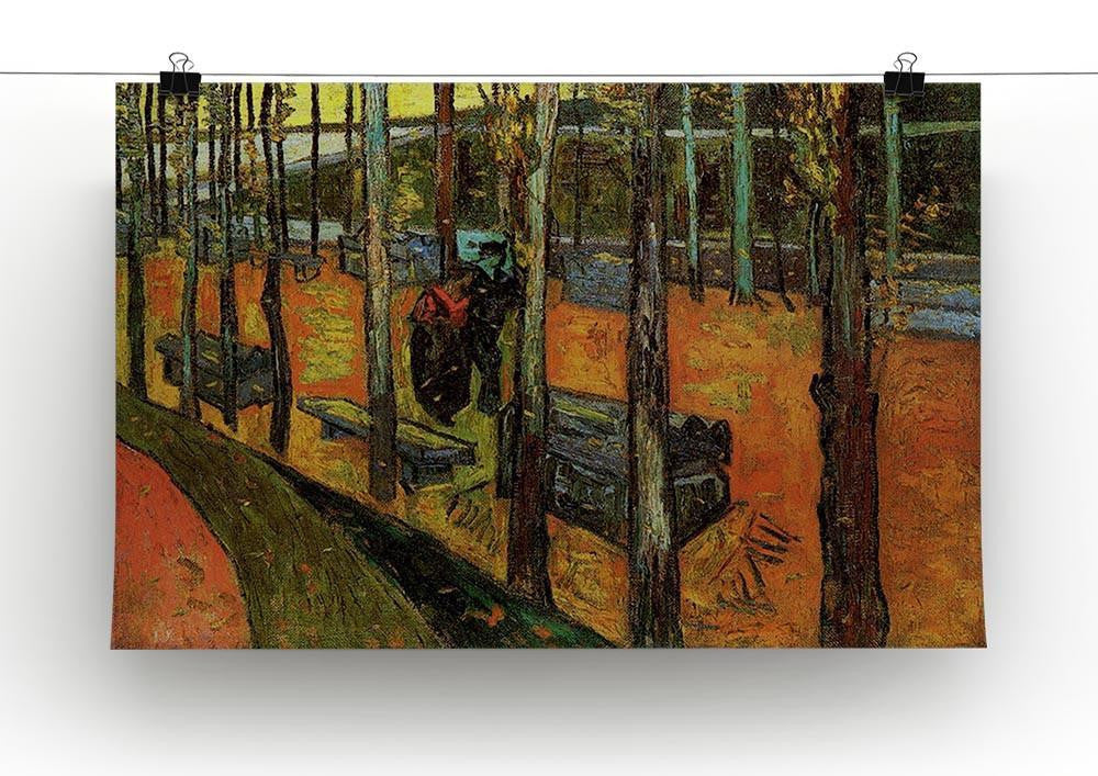 Les Alyscamps 2 by Van Gogh Canvas Print & Poster - Canvas Art Rocks - 2