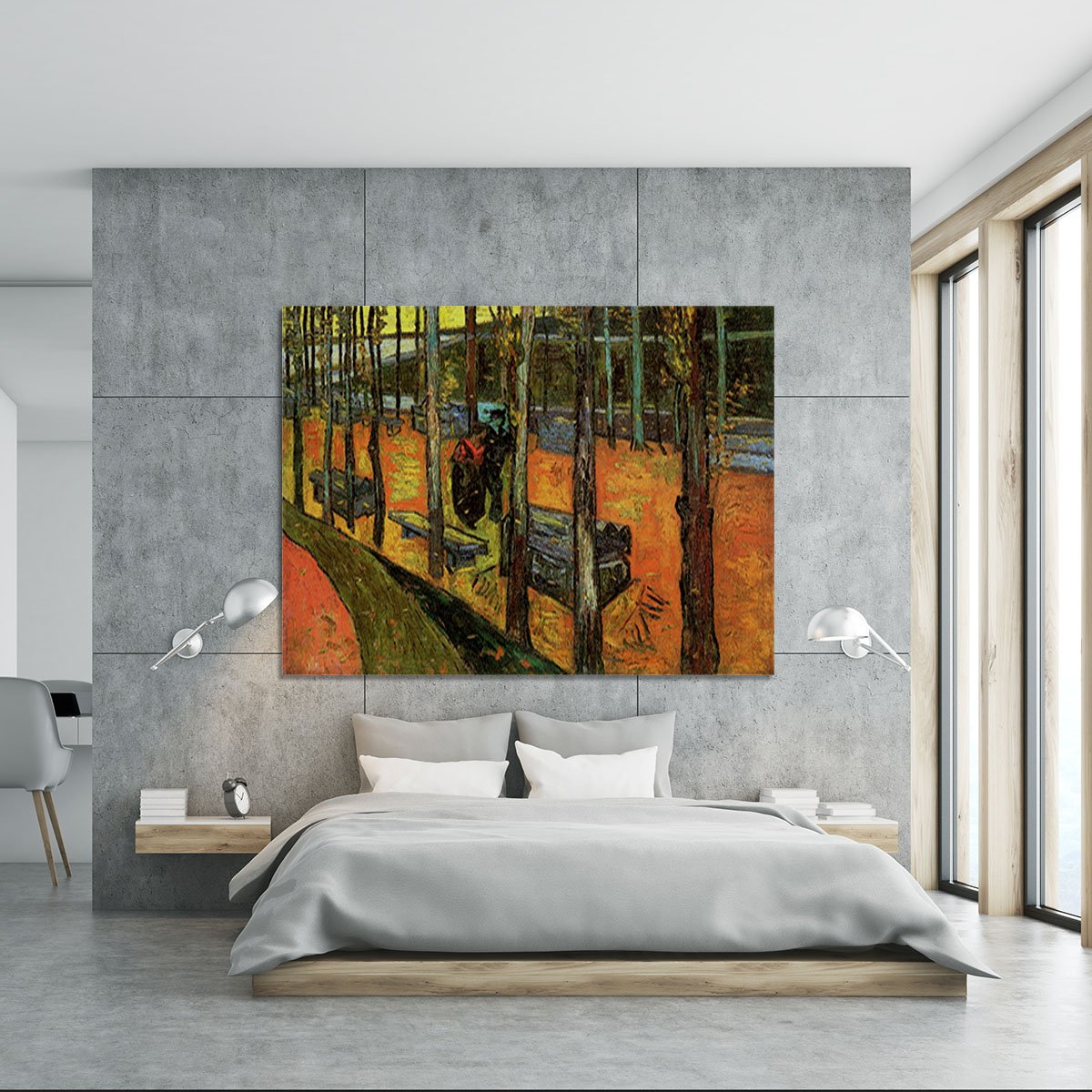 Les Alyscamps 2 by Van Gogh Canvas Print or Poster