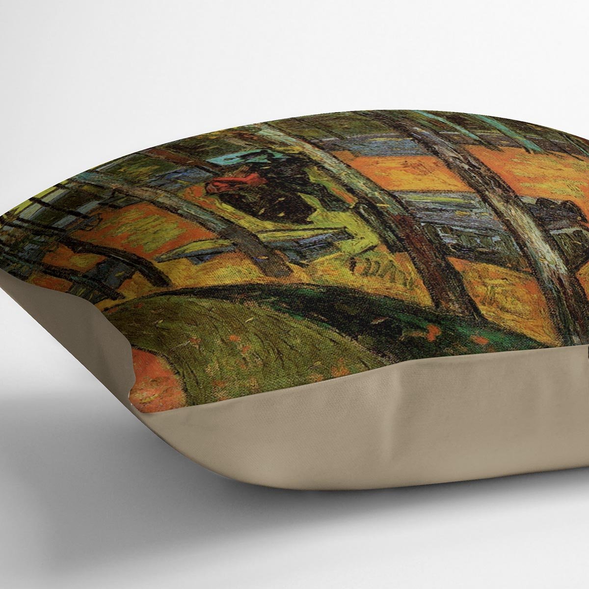 Les Alyscamps 2 by Van Gogh Throw Pillow