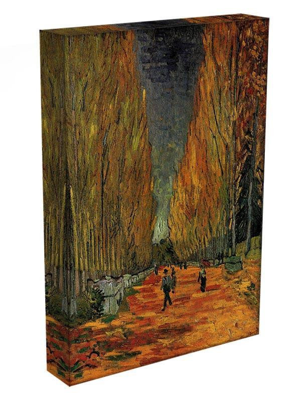 Les Alyscamps 3 by Van Gogh Canvas Print & Poster - Canvas Art Rocks - 3
