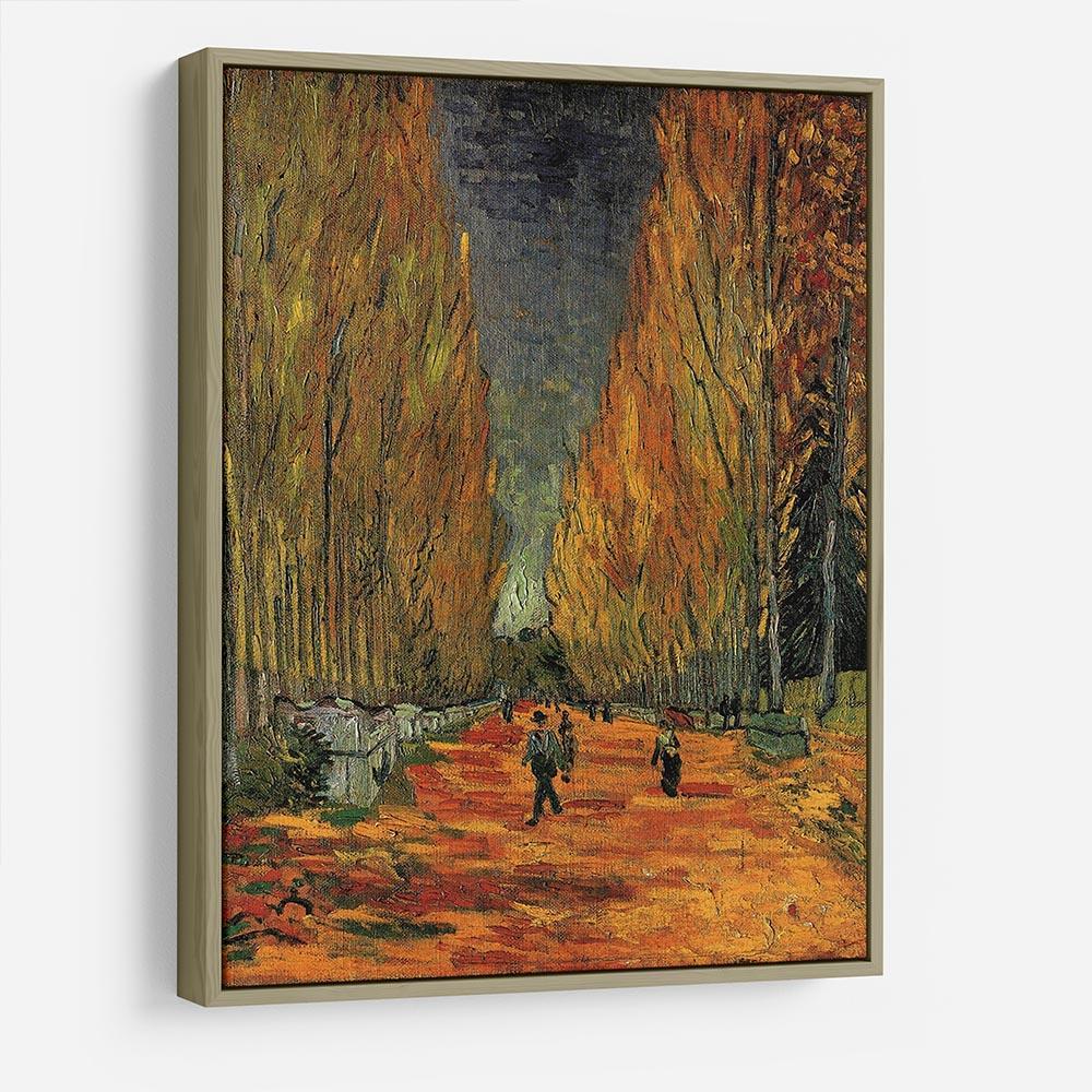 Les Alyscamps 3 by Van Gogh HD Metal Print