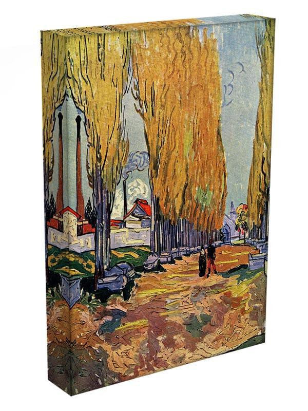 Les Alyscamps by Van Gogh Canvas Print & Poster - Canvas Art Rocks - 3