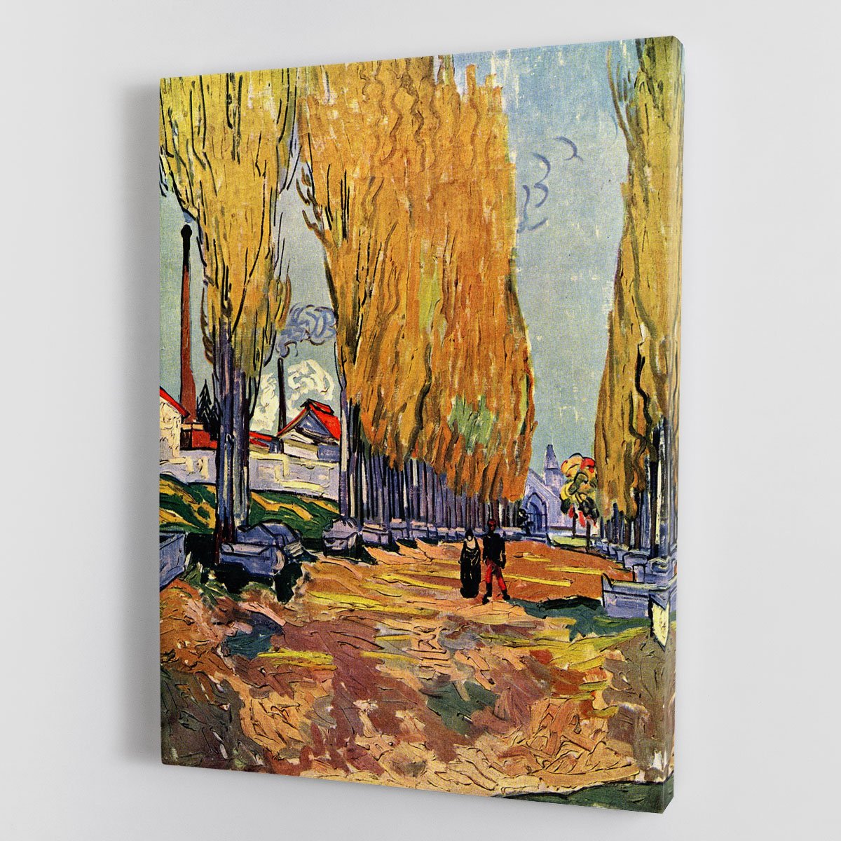 Les Alyscamps by Van Gogh Canvas Print or Poster