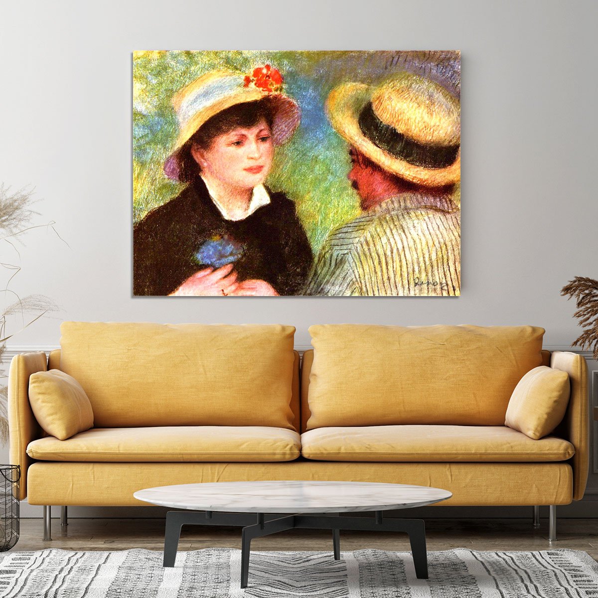 Les Canotiers by Renoir Canvas Print or Poster