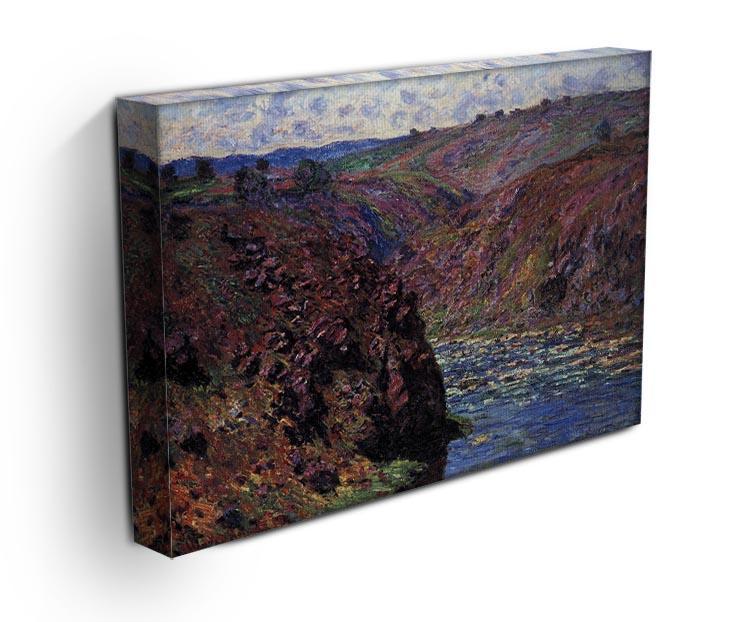 Les Eaux Semblantes in the sunlight by Monet Canvas Print & Poster - Canvas Art Rocks - 3