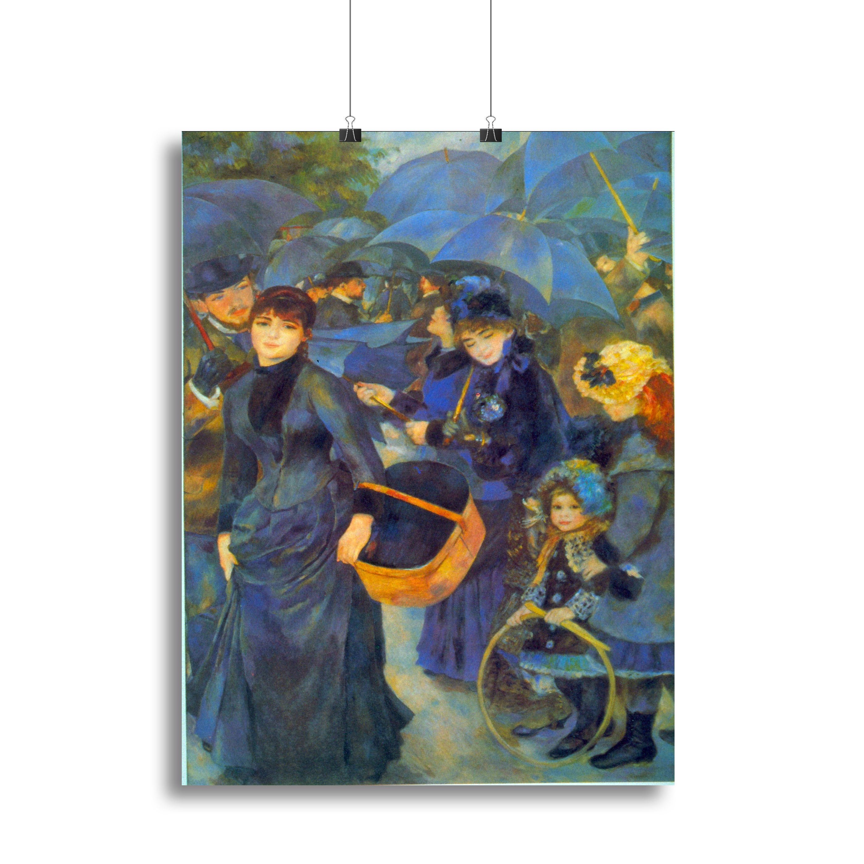 Les Para Pluies by Renoir Canvas Print or Poster